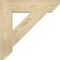 Ekena Millwork Traditional Slat Rough Sawn Bracket, Douglas Fir, 4"W x 20"D x 20"H BKT04X20X20TRA06RDF - alternate 4